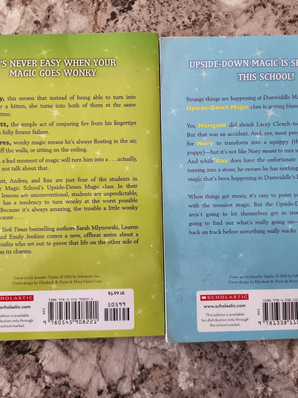 Scholastic two upside